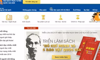 Hội sách trực tuyến quốc gia lần đầu tổ chức 
