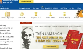 Hội sách trực tuyến quốc gia lần đầu tổ chức 