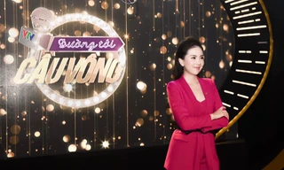 BTV Mai Ngọc là một trong số huấn luyện viên của thí sinh Đường tới Cầu vồng 2020