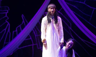 Diễn viên Ngọc Quỳnh trong vở "Trương Chi-Mị Nương"