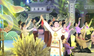 Màn múa ‘Rắn lột’ về Linh lang Đại vương trong chương trình nghệ thuật đặc biệt