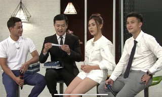 Ba diễn viên Thanh Sơn, Phương Oanh và Huỳnh Anh phải nhập vai diễn cảnh cầu hôn dưới tháp Eiffel