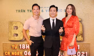 Hà Hồ-Kim Lý trong số sao Việt tới ủng hộ Trấn Thành