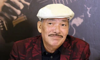 Nhạc sĩ Trần Tiến khỏe mạnh, ra Hà Nội gặp gỡ báo giới. Ảnh: HOÀNG MẠNH THẮNG