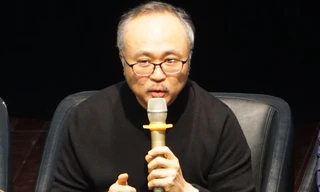 NSND Đặng Thái Sơn chia sẻ về người cha quá cố. Ảnh: NGUYÊN KHÁNH