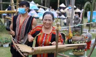 Nhiều hoạt động văn hóa đặc sắc trong tháng 12 tại Làng Văn hóa-Du lịch các dân tộc Việt Nam. Ảnh: Langvietonline