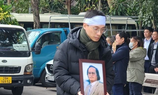 Phút cuối tiễn biệt NSND Trần Tiến