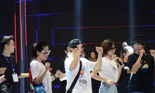 Tập luyện sẵn sàng cho lễ trao giải VTV Ấn tượng 2020 tối 5/9