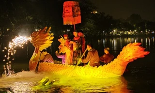 Ra mắt tour đêm Vua Lê trả gươm báu tại di tích quốc gia đặc biệt đền Ngọc Sơn