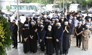 Gia đình, đồng nghiệp tiễn đưa nhà văn Lê Phương - cha đẻ ‘Biệt động Sài Gòn’