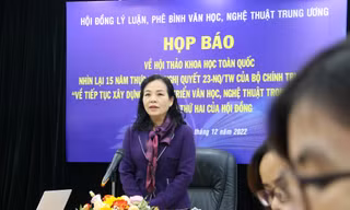 Hội thảo khoa học toàn quốc nhìn lại 15 năm thực hiện Nghị quyết 23