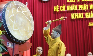 Gần 1 vạn tăng, ni sinh dự lễ khai giảng tại Học viện Phật giáo Việt Nam 