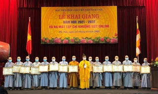 Học viện Phật giáo Việt Nam tại Hà Nội vào năm học mới