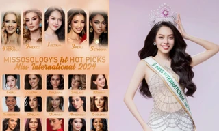 Hoa hậu Thanh Thủy được dự đoán đăng quang Miss International 2024