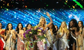 Khoảnh khắc đăng quang của tân Miss Universe 2024 Victoria Theilvig