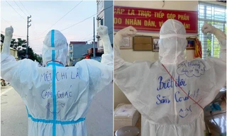 “Mệt chỉ là cảm giác” - thông điệp truyền lửa từ sinh viên trường Y tại tâm dịch Bắc Giang