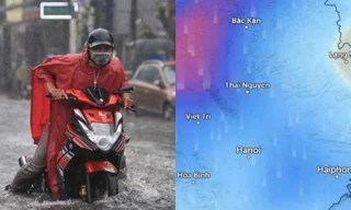Đợt mưa dông vào cuối tuần này ở Hà Nội có giúp thời tiết bớt oi bức?