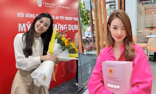 Midu "flex" bằng Á khoa Thạc sĩ, trả lời thế nào khi netizen gợi ý học lên Tiến sĩ?