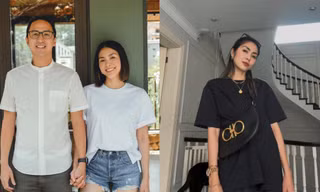 Gu thời trang tối giản của Tăng Thanh Hà: Chăm diện áo thun trơn