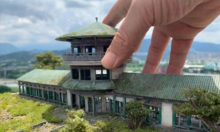 Lạc vào thế giới thu nhỏ của Hank Cheng, đến bồn cầu cũng có phiên bản tí hon 