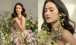 Hoa hậu Ý Nhi hóa "nàng thơ" trong bộ ảnh kỉ niệm sinh nhật 