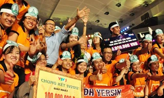Trường ĐH Yersin vô địch SV 2012