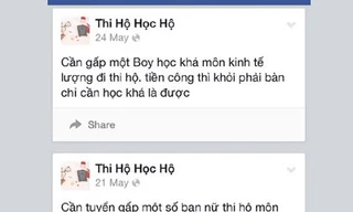 Bùng nổ học hộ, thi hộ và... ốm hộ