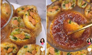 Góc yêu bếp: Sáng tạo với món bánh tráng cơm nguội ngon nhức nách, làm cực đơn giản!