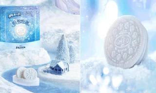 Xoay bánh, nếm kem, chấm sữa và đóng băng cả thế giới với Oreo phiên bản bông tuyết Frozen