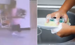 Bé gái học mẫu giáo phải rửa bát cho cả lớp, phản ứng của nhà trường gây tranh cãi