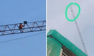 Người mộng du trèo lên cần cẩu cách mặt đất 126 mét, tiết lộ “tiếng nói bí ẩn”