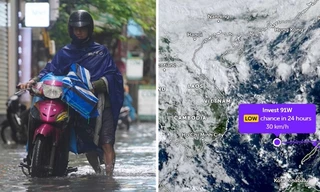 Áp thấp đã vào sâu trong Biển Đông, dự báo ảnh hưởng gì đến thời tiết nước ta?