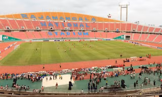 Sân Rajamangala nơi ĐT Việt Nam đá trận Chung kết lượt về có điểm rất thú vị