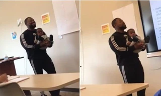 Giảng viên từ chối cho nữ sinh viên nghỉ học để trông con nhỏ, nhưng lại được khen hết lời