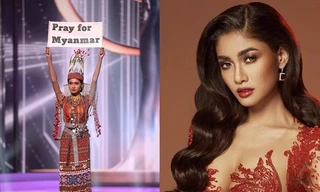 Hoa hậu Hoàn vũ Myanmar lo sợ sau cuộc thi, cư dân mạng kêu gọi “Hãy bảo vệ Miss Myanmar”