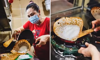 Đấu giá nhầm quầy hàng nên phải bán món Ấn Độ, người phụ nữ Việt này khiến dân mạng nể phục