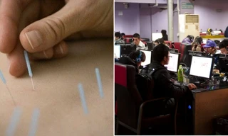 Trung Quốc: Đi châm cứu ở quán café, một người bị thủng phổi, suýt mất mạng