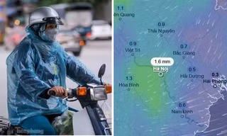 Miền Bắc đón đợt không khí lạnh mới vào cuối tuần, dự báo Hà Nội mưa, ẩm, rét