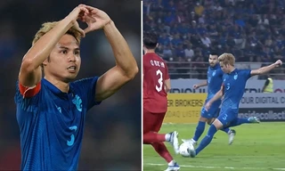 Theerathon đã sút xa đến mức nào để ghi bàn trong trận Chung kết lượt về với ĐT Việt Nam?