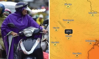 Tiếp tục có gió Đông Bắc, nhiệt độ Hà Nội như “tàu lượn”, tăng mạnh giảm nhanh