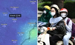Thủ đô Hà Nội sắp đón gió mùa Đông Bắc, khi nào trời sẽ mưa và chuyển rét?