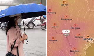 Bao giờ miền Bắc mới hết mưa ẩm, Hà Nội sẽ có không khí lạnh hay chuyển ấm?