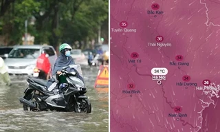 Dự báo ngày mai miền Bắc mưa nhiều hơn, Hà Nội sẽ tiếp tục giảm nhiệt