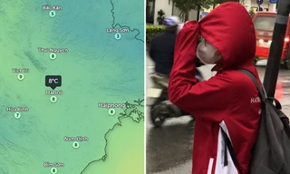 Không khí lạnh tăng cường dồn dập, nhiệt độ Hà Nội xuống dưới 10 độ C sớm hơn dự báo