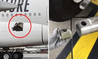 Máy bay Airbus A380 bị thủng một lỗ lớn vẫn bay tiếp gần 14 tiếng, đến phi công cũng choáng