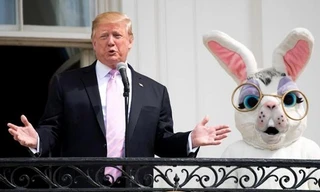 Cựu Tổng thống Trump có lời chúc mừng Lễ Phục Sinh không thể kỳ lạ hơn, ai cũng choáng
