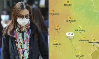 Hôm nào miền Bắc chuyển lạnh khô và bao giờ Hà Nội hết nồm ẩm, mưa phùn?