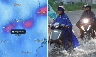 Ngày mai Hà Nội vẫn mưa và giảm nhiệt độ, bao giờ miền Bắc mới hết mưa dông?