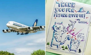 Cuối chuyến bay kéo dài 13 tiếng, hành khách nhận được món quà đặc biệt từ tiếp viên