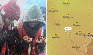 Miền Bắc đón Noel và Tết Dương lịch trong mưa rét, nhiệt độ Hà Nội thế nào?